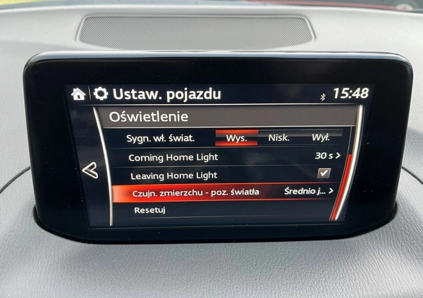 Mazda 3 cena 49900 przebieg: 221463, rok produkcji 2018 z Kłecko małe 667